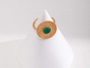 Green Gemstone Ring